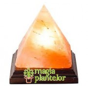 Lampa electrica cristale sare  "Piramida" 2 KG - Monte